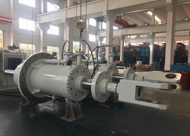 大藤峽電站水輪機(jī)接力器，單機(jī)容量20萬(wàn)千瓦
