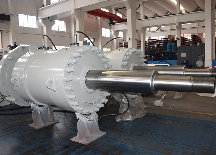 白鶴灘電站水輪機(jī)接力器，單機(jī)容量100萬(wàn)千瓦